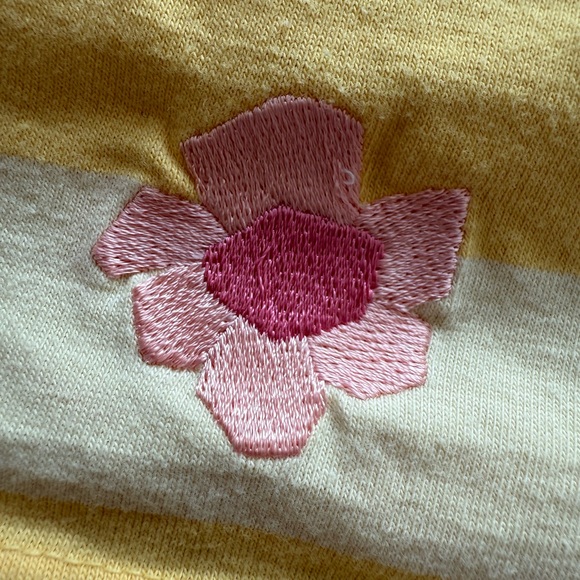 Vintage Y2K Blue’s Clues Embroidered Yellow Stripe Dress Skirtall size 3T - Picture 5 of 9